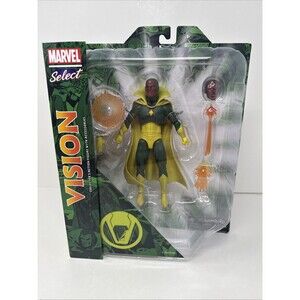 Diamond Select Marvel Select Vision 2022 7" Poseable Action Figure NEW